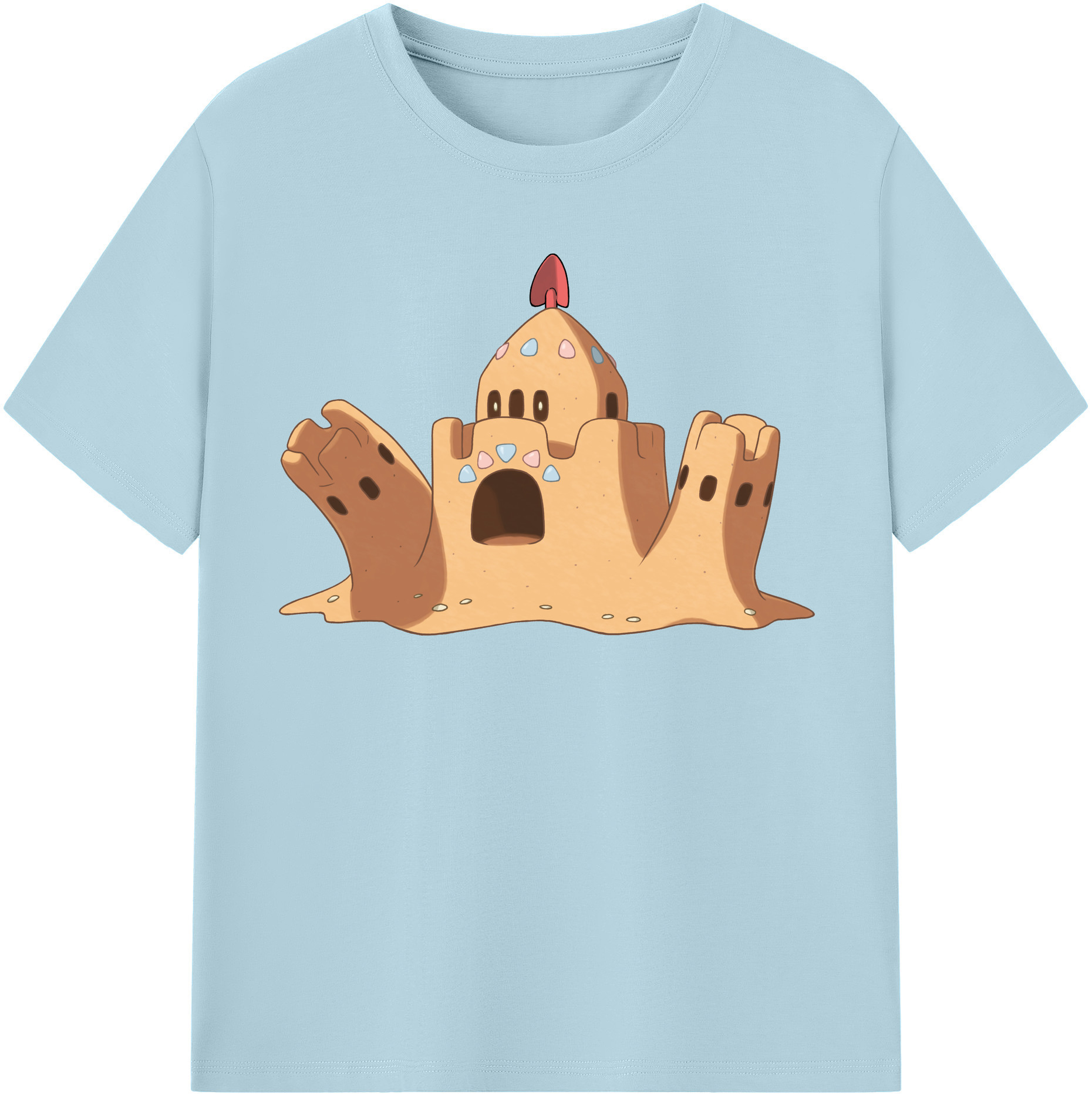（画像用） ポケットモンスター Pokémon 綿100％半袖Tシャツ（フロントプリント）
